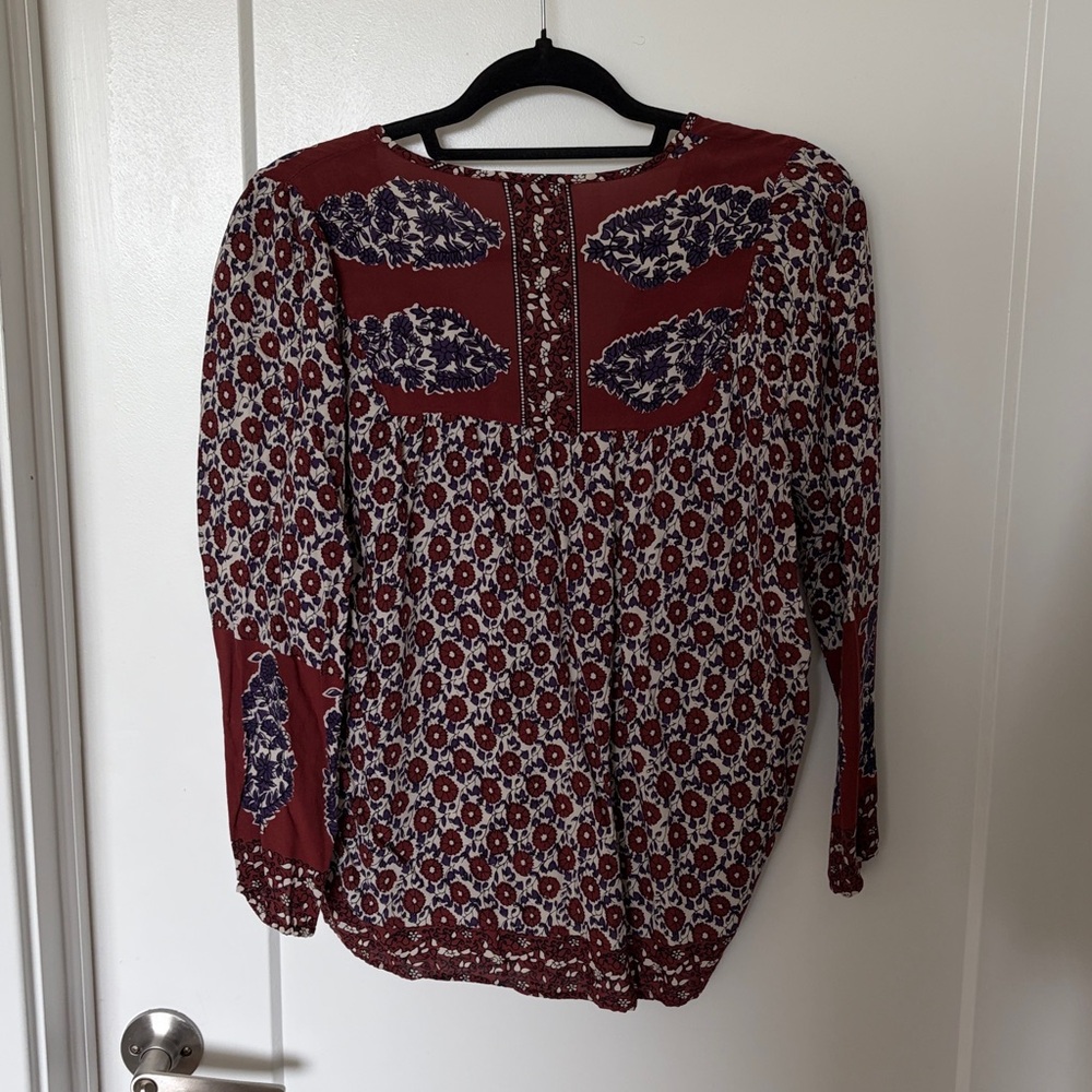 Lucky Brand Floral Blouse - Picture 3 of 3